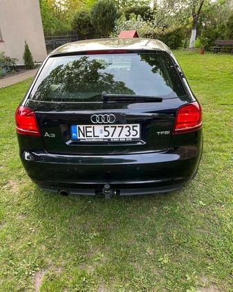 Audi A3 cena 25000 przebieg: 221751, rok produkcji 2010 z Wrocław małe 172